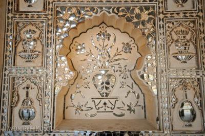 IN24049-Jaipur-Amber Palace - sala lustrzana