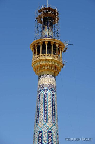 Irnh016-Mashhad-Minarety przy Grobie Imama Rezy