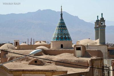 Irnw072-Kashan-widok z dachu łaźni