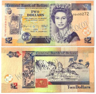 t322-Banknoty Belize