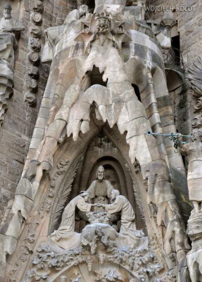 Basz060-La Sagrada Familia-fasada Bożego Narodzenia-wschodnia