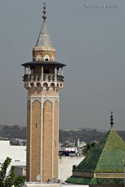 Tub040-Tunis-ośmiokatny minaret