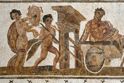 Tue138-El Jem-Museum of the South Quarters of Thysdrus-mozaiki