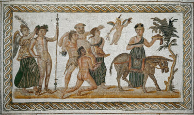 Tue173-El Jem-Museum of the South Quarters of Thysdrus-mozaiki