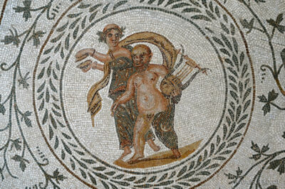 Tue177-El Jem-Museum of the South Quarters of Thysdrus-mozaiki
