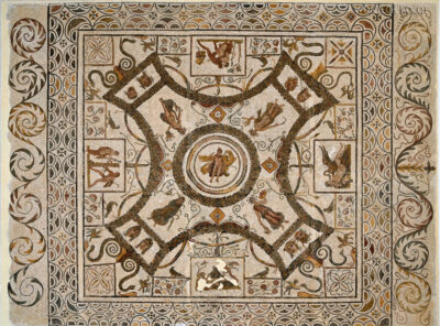 Tue191-El Jem-Museum of the South Quarters of Thysdrus-mozaiki