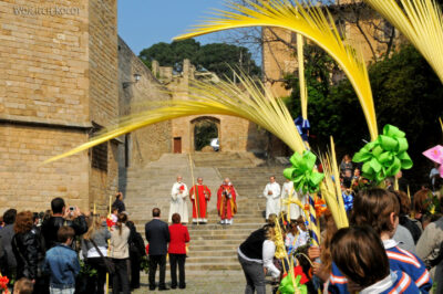 75-Niedziela palmowa w klasztorze Pedralbes