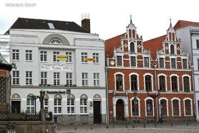 Pib1043-Wismar-Kamieniczki przy Rynku