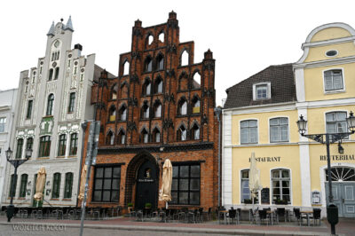 Pib1045-Wismar-Kamieniczki przy Rynku