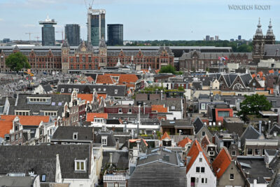 Pid1104-Amsterdam-widok z wieży Oude Kerk
