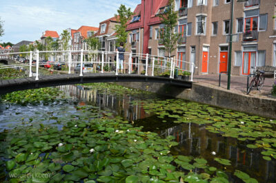 Pid2056-Delft-Uliczki kanały mostki