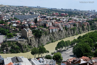 kauI211-Tbilisi-widok ze wzgórza