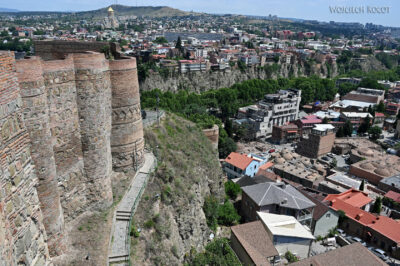 kauI227-Tbilisi-widok ze wzgórza