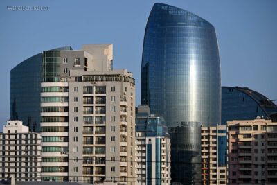 kauB223-Baku-Nowoczesne budynki