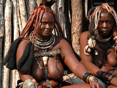 afr16d026-w wiosce Himba afr16d026-w wiosce Himba