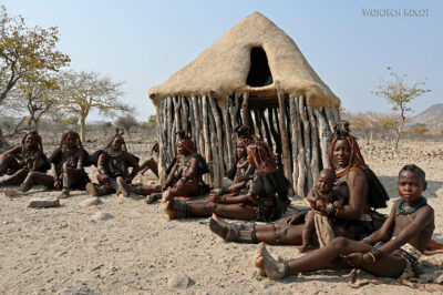 afr16d040-w wiosce Himba afr16d040-w wiosce Himba