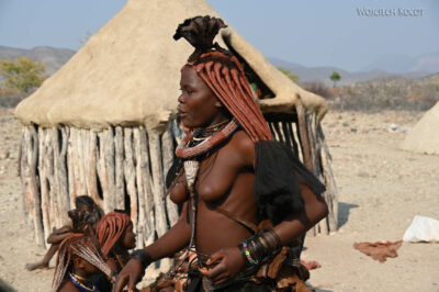 afr16d071-w wiosce Himba afr16d071-w wiosce Himba