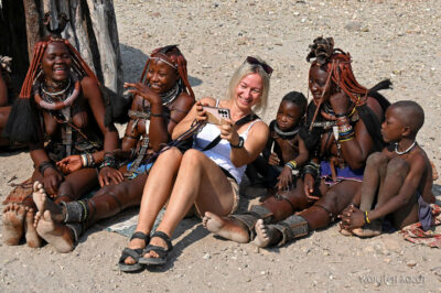 afr16d084-w wiosce Himba afr16d084-w wiosce Himba
